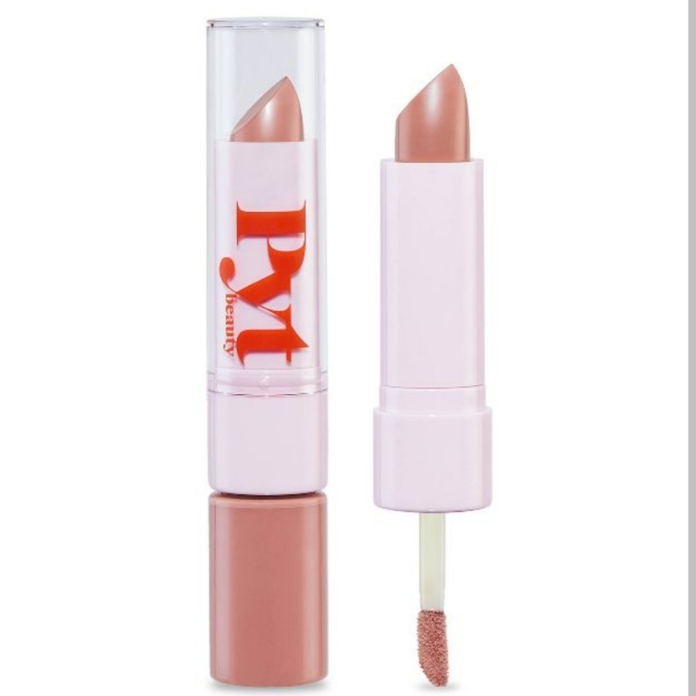 PYT Beauty Friends with Benefits Vegan Lipgloss and Lipstick Duo - 0.3oz NIP